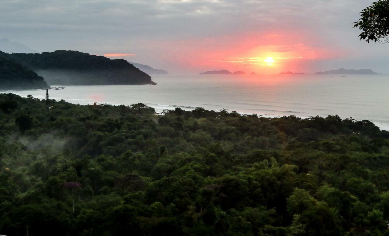 Burung Flats Itamambuca - Hospedagem Com Vista Para O Mar Убатуба Екстериор снимка